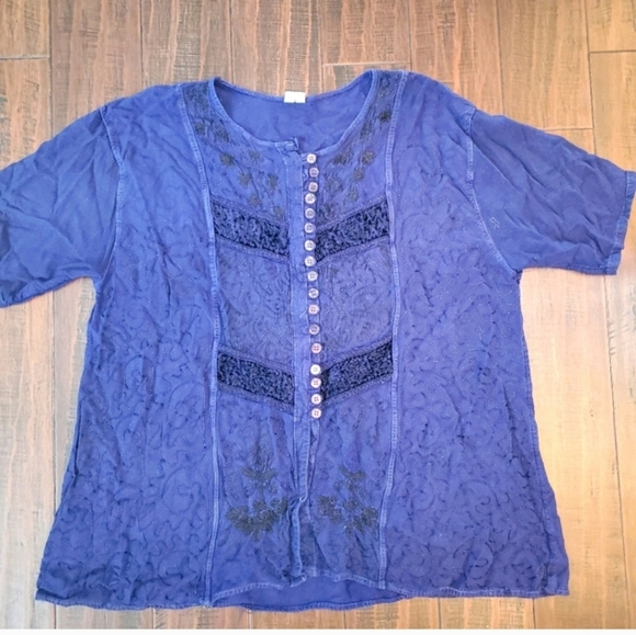 Erika Brooke Maxi Skirt sz 24 - Picture 6 of 6